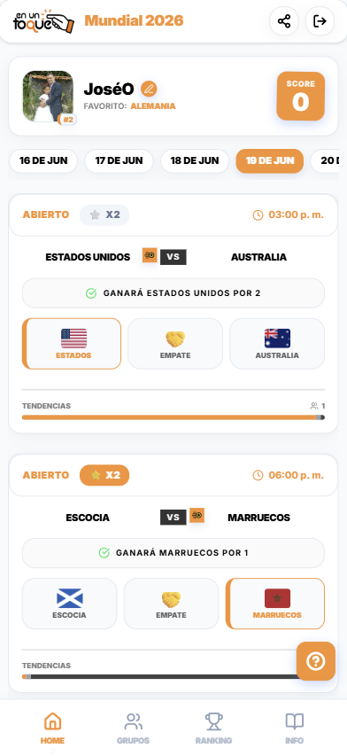 Screenshot Aplicación
